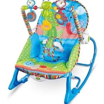 Infant Baby Rocker Chair Vibrator Musical Toddler Toy image 3