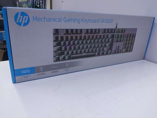 HP GK400F Backlit Gaming Corded Mechanical Keyboard image 2