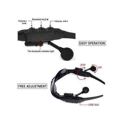 Sport Stereo Bluetooth 5.0 Headset Driving image 1