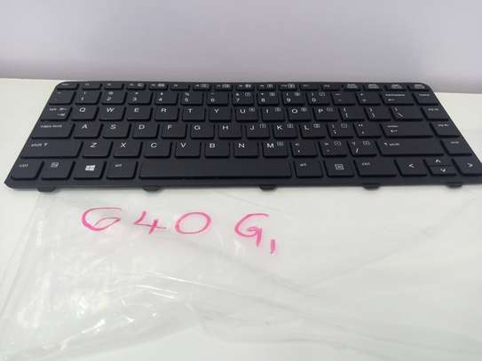 Laptop Keyboard With Frame Replace Part Suit For HP 640 G1 image 1