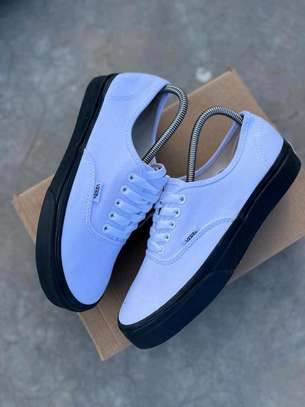 Plain blue vans cheap