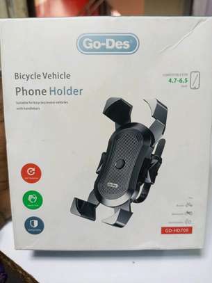 Bicycle vehicle Go-Des phone holder image 1