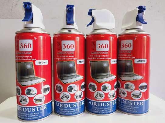 Giga 360/630 450ml Air Duster Cleaning Compressed Air Tank image 2