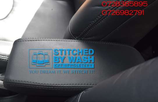 Honda fit seat covers and door panels upholstery image 2