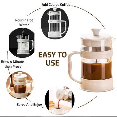 *French press coffee maker image 2
