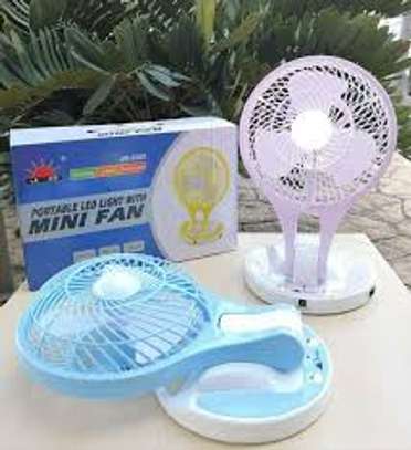 Home Portable Rechargeable Fan & Lighting image 3