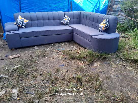 Grey 6seater l seat sofa set on sell at jm furnitures image 3