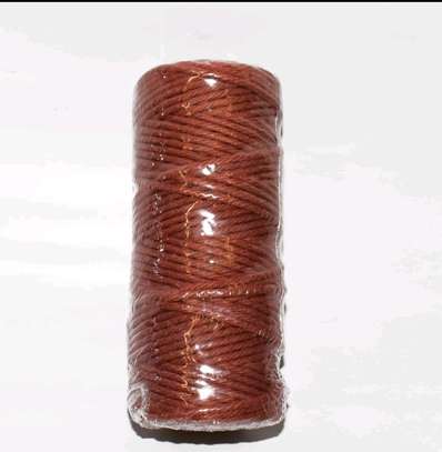 Red Wine Macrame Ropes image 1