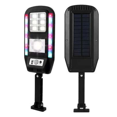 Solar automatic security light with motion sensor and alarm image 4
