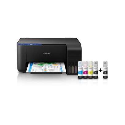 Epson EcoTank L3211 A4 All in One Colour Ink Tank Printer image 1