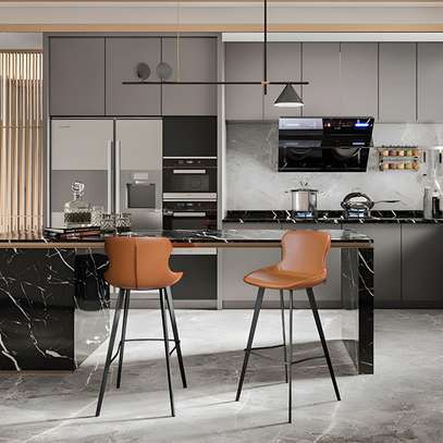 Low Back Footrest Counter Stool for Office and Home image 4