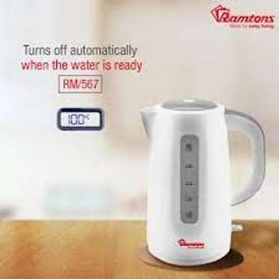 RAMTONS CORDLESS ELECTRIC KETTLE 3 LITRES WHITE image 2