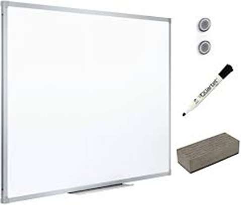 Wall-Mounted Whiteboard 6x4fts image 1