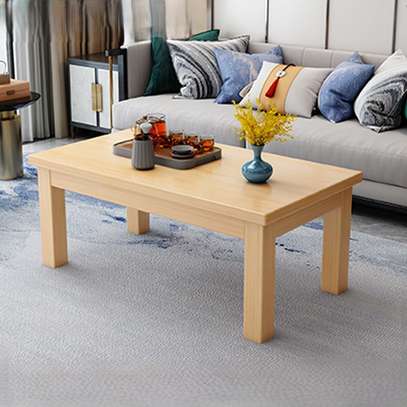 Coffee Table; Mahogany Home Office Coffee Table image 4