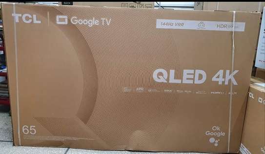 TCL 65 inch QLED 4K Ultra HD Smart Google Gaming TV 65C745 image 2