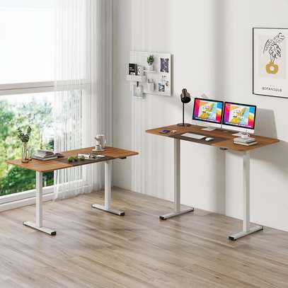 Office Table: 1.4m Electric Standing Desk For Home Or Office image 1