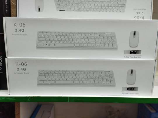 K-06 Wireless keyboard and mouse image 1