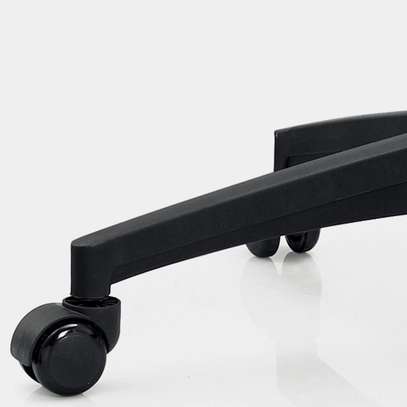 Office Chair :  Black Clerical Swivel Office Chair image 2