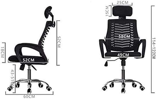 Office Chair: Home Office Gaming Headrest image 2