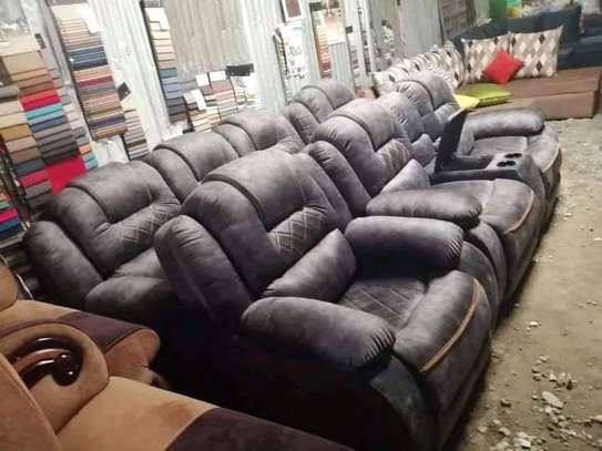 Recliner shaped sofas (with no recliner mechanisms) image 2