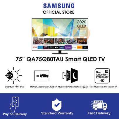 Samsung QA75Q80TAU 75 inch QLED TV image 1