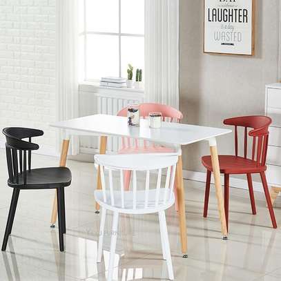 Office Chair: Plastic Dining Chair image 2