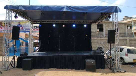 Professional Portable Stage with Sound & Lighting image 12