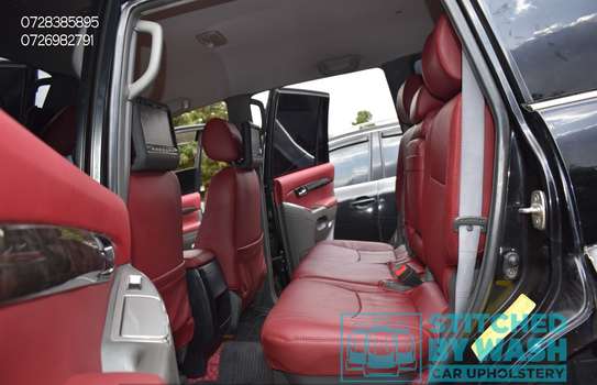 Prado Land Cruiser seat-covers and interior upholstery image 6