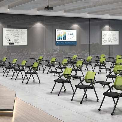 Lightweight Foldable School Chair – Plastic Design image 2