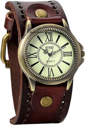 Mens Brown Leather watch image 1