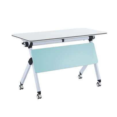 Foldable Table : White Foldable Office Table In Keroka image 2