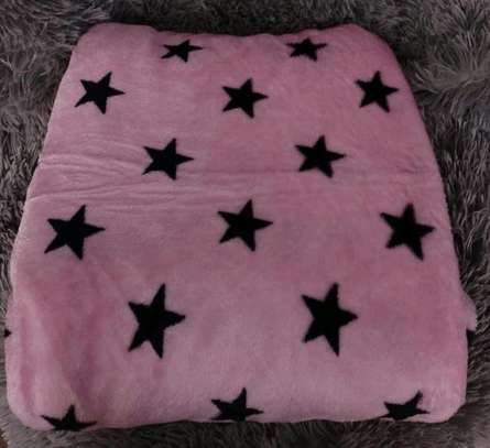 FLORAL CORAL FLEECE THROW BLANKET image 7