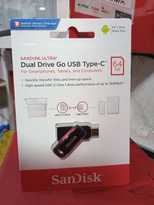 SanDisk Ultra 64GB Dual Drive Go – 2-in-1 USB Type C image 3