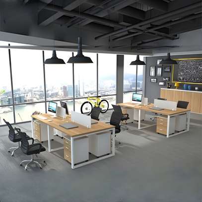 Office Desk: Modern Dynamic 2-Way Workstation image 4