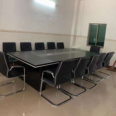 Simplicity Pro Conference Set- Long MDF Table & Chair image 3