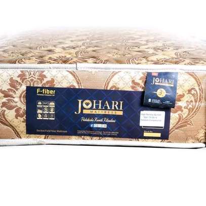 Ultimate sleep!6x6 fiber mattress HD quilted image 1
