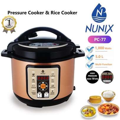 Nunix 5LTRS pc-77 Multi-functional Electric Pressure Cooker/rice Cooker image 1