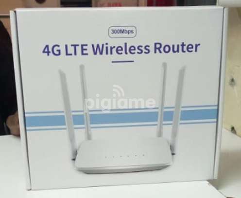 4G LTE CPE Universal 300mbps All Simcard Router. image 1