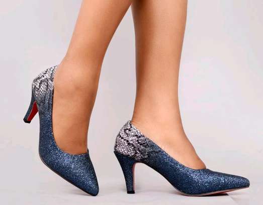 *Quality Latest Fashion Ladies Designer Straps Open Heel Shoes* image 2