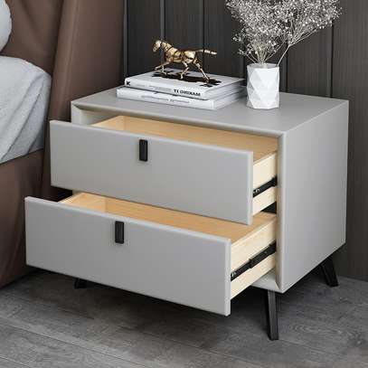 Bedside Table Drawer with Key Lock System image 5