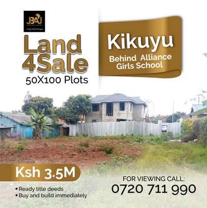 residential land for sale in Kikuyu Town image 1
