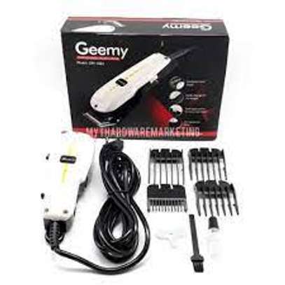 Geemy Electric HairClipper White-Kinyozi Professional Hair Clipper image 3