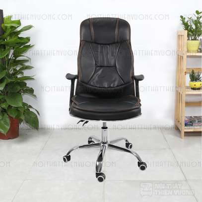 Faux Leather Generic Orthopedic Chair image 1