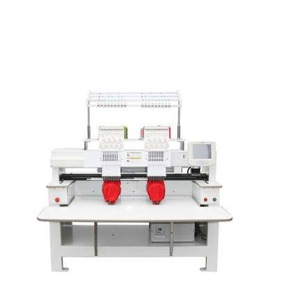 2 Head Double Station Embroidery Printing Equipment. image 1