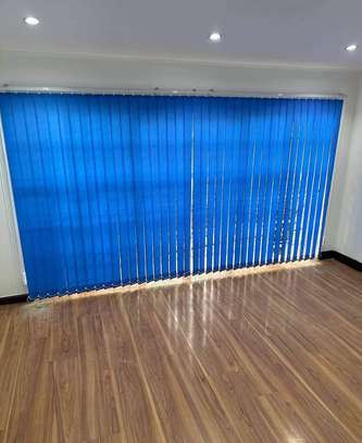 Blue Fabric Curtain Blinders image 13
