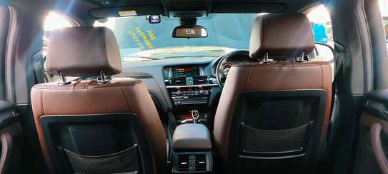 BMW X3  XDrive 20d  2018 black image 3