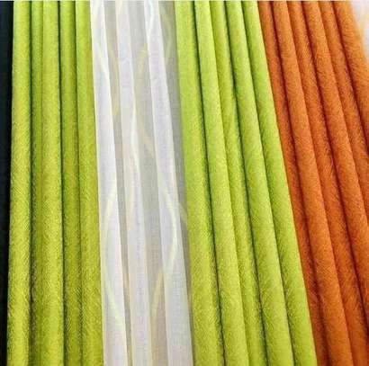 Smart polyester fabric curtains image 1