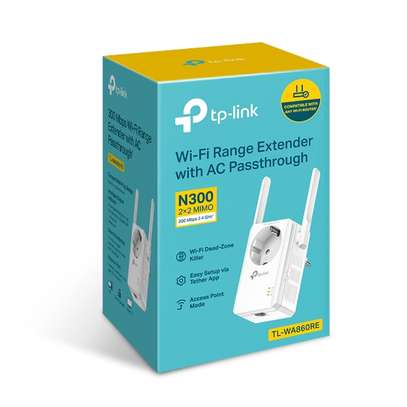 Tp-Link TL-WR860RE N300 Wi-Fi Range Extender image 1