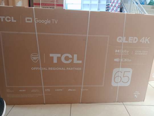 Tcl 65 inch smart Google QLED UHD 4K TV image 2