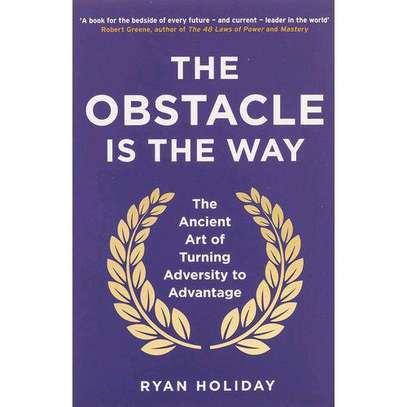 The Obstacle Is The Way By Ryan Holiday, Purple, Business image 1
